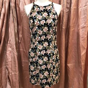 NuOz Backless Halter Dress